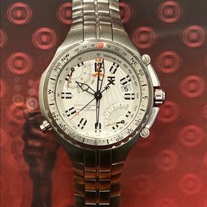 Timex TX Series Men's Fly-Back Chronograph Compass Watch T3B861